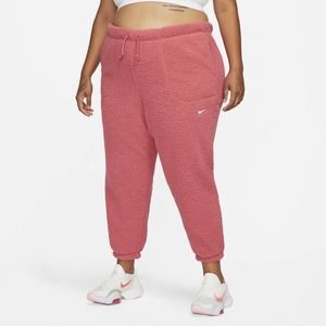 New womens Nike Therma Fit fuzzy training pants size 2X